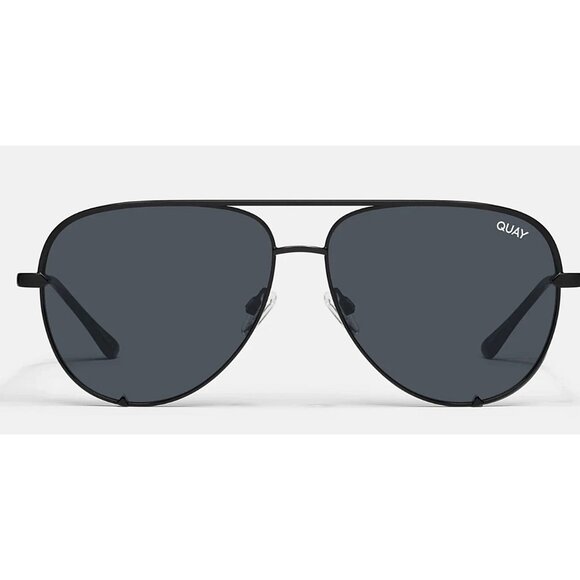 QUAY x Ltd Desi Perkins High Key Mini Oversized Polarized Aviators –Unisex– NWOT - Picture 2 of 8